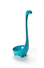 Nessie / Ladle : Believe it or not, out of the deep pot comes Nessie!Diving into your favorite soup or standing by ready to use, a legendary time in the kitchen is guaranteed.