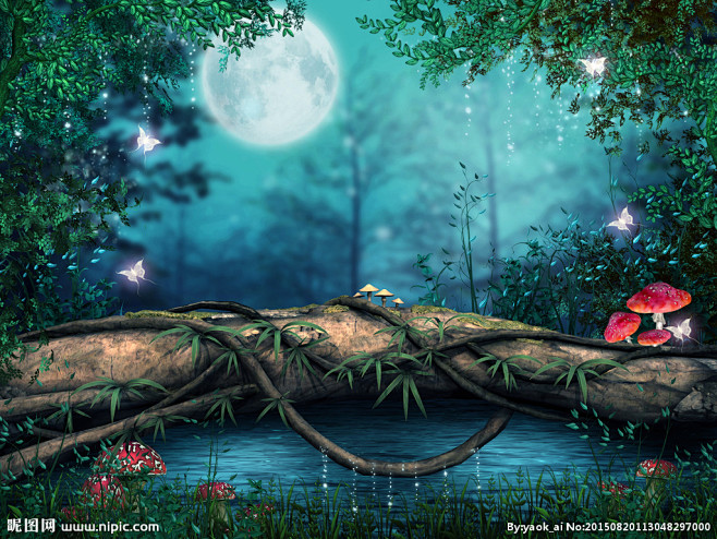 梦幻夜景
