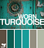 WornTurquoise