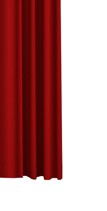 暗红色窗帘装饰png (9)