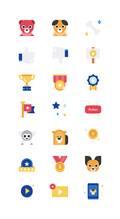 wyl向日葵采集到UI_剪影图标等icon