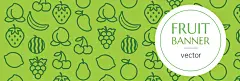 生鲜蔬菜店铺宣传banner