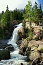 Alberta waterfall,  Rocky mountain national park, Colorado USA