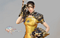 Final Fantasy XIV monk , Yongtong Li : This is a salute to the inspiring FF series.  I will never forget the shock that FF7 AC movie brought to me ten years ago.  According to the official concept, I think she is the kind of character who is the blend of 