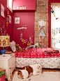 #tag#布置得很卡通的卧室，红色的也适合小朋友- 分享 - 蘑菇爱家居✿<< 