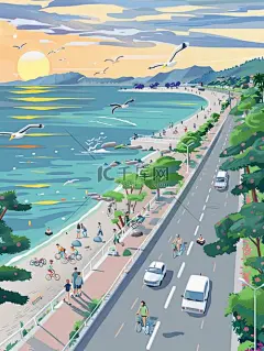 行人插画俯视_百度图片搜索
