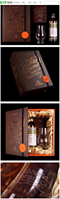 Notes & Dabbles威士忌酒品牌包装 DESIGN³设计创意 拼图详情页 设计时代 http://t.cn/zQLZFwZ