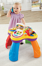 Amazon.com: Laugh & Learn Puppy & Friends Learning Table: Toys & Games #宝宝#