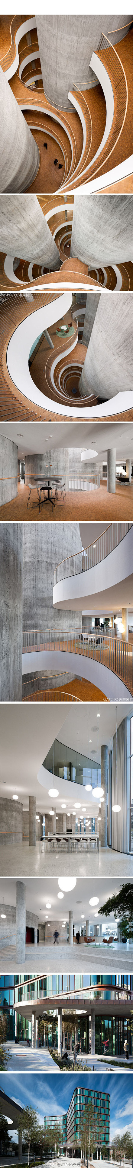 【哥本哈根SEB银行总部大楼】丹麦建筑师Lundgaard and Tranberg创作的位于丹麦首都哥本哈根（Copenhagen）的SEB ...