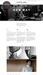 采用黑白色调的品牌男装网站设计欣赏_酷站欣赏-有风的日子工作室