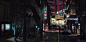 General 1920x942 cyberpunk cityscape drawn water oriental