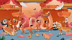  舞龙舞狮国潮海报图片 【酷图网】兔年海报,贺岁,兔年春节,2023春节,兔年大吉,辞旧迎新,年货,喜庆,兔年贺卡,新年,元旦,除夕,兔年红包,新年海报,国潮,中国风,兔年,团圆,恭喜发财,欢度春节,兔年吉祥,兔年快乐,兔年素材,舞龙舞狮,元宵节,正月十五,过年,春节,全家福,年夜饭,拜年,跨年,对联,习俗,民俗文化,传统文化,