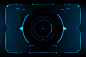 Hud panel vr user interface.futuristic concept.vector and illustration Premium Vector