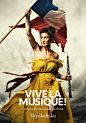 让我们的法国音乐征服你今年秋天-Marianne平面广告封面大图