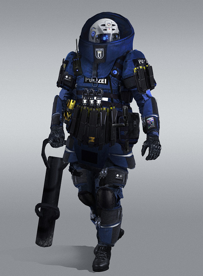 Futuristic Police, M...