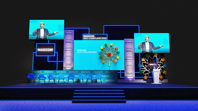 conference corporate design Event Event Design set set design Stage ...