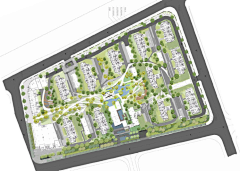 亦鸿采集到景观方案平面图彩平图