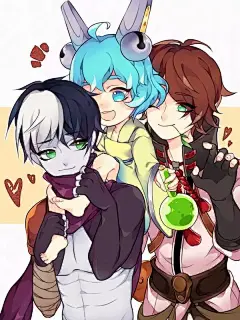 扁鹊/蔡文姬/李白 ’ 王者荣耀’头像壁纸 --- via.东南北西瓜霜
