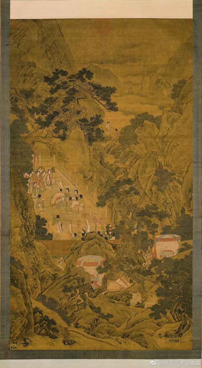 南宋 刘松年 《瑶池献寿图》