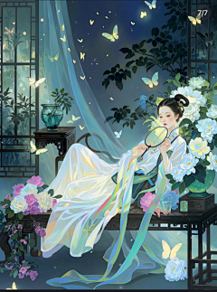 三三三三三san采集到插画构图