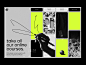 其中包括图片：visual identity: landing page