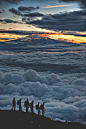 Sunrise on Kilimanjaro - by Hudson Henry