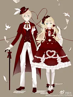 #天坑娘2月命题# 冬日恋歌，结合以热恋为花语的红玫瑰，贴合冬日这一季节特点加入了白色的雪花挂饰以及红白绿的圣诞节配色和金色的小星星。背景上的小鸟代表自由，信纸则是指一封封情书~希望这次没有偏题@Lo娘脑洞小天坑_lolita 麻烦娘娘啦 ​​​​