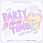 软妹服设计超话
出一个新的印花，party people！！！ ​​​​