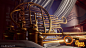 It Takes Two - Classical Music , Beatrice Tisander : I had the joyous task of transforming Hazelights whimsical gameplay ideas to environments for the game It takes two. 

Everything in these pictures is a collaboration with other artist and designers. He