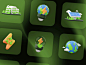 Ecology 3D Illustration 20款绿色能源生态环保爱护地球主题3D图标icon设计素材png免抠图片 - UIGUI