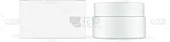 塑胶,广口瓶,盒子,纸,分离着色,化妆用品,白色背景,健康保健,空的,凝胶包
