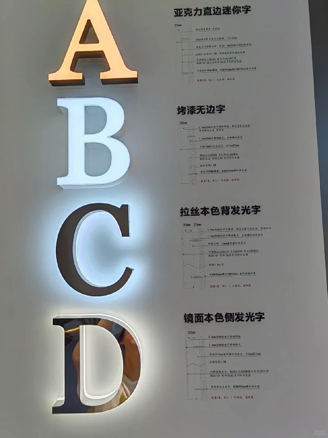 发光字合集丨品质都彰显在细节里！-花瓣网