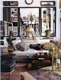 Parisian apartment .. Edward Zajac classic with hint of bohemia