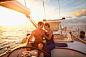 Couple hugging on yacht deck by Gable Denims on 500px