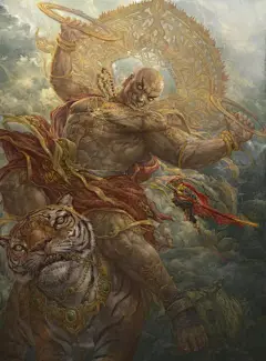 100p暗黑《西游记》插画，震撼眼球~