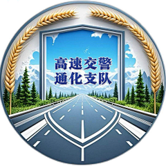 黄帅设计出品采集到高速公安-头像
