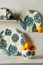 Garden Buzz Dinner Plate - anthropologie.com: 