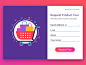 Dribbble popup shopcart out