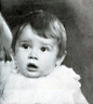 婴儿时期的奥黛丽·赫本 (Audrey Hepburn)