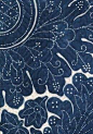 传统中国蓝 植物装饰花纹 来自中国设计品牌中心 - 微博