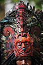 Mayan mask: 
