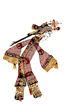 插花牛粪采集到皮影