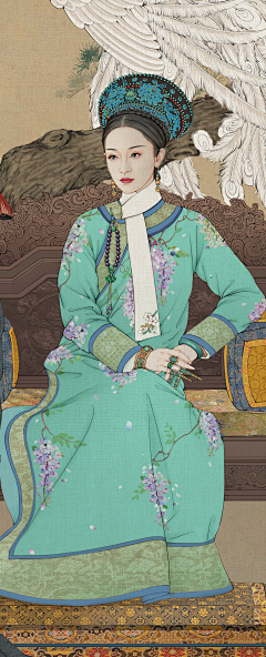 焚香在北邙采集到古画