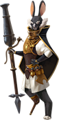 Hargrave : “Once atop rabbit nobility, a decorated general with a dangerous dash of senility.” Hargrave (The Thunder Earl) is a playable Hero and member of the Rabbit Clan. He is the fourth introduced member of the clan from The Rivals DLC pack. Hargrave 