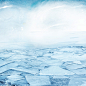 极地冰块冰箱空调主图背景素材