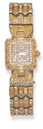 AN 18K GOLD, DIAMOND...