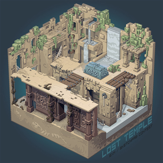 Lost temple, Thibaul...