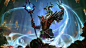 Pilot Greataxe ( Sekira ), Alexandr Leskinen : splash art for mobile game Juggernaut Wars
