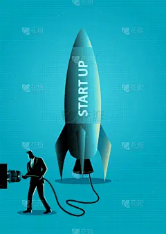 新创企业,男商人,火箭,商务,太空船,男人,概念,插入