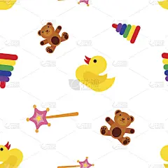 无缝的婴儿背景